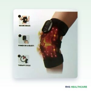 StitchGreen Rechargeable Heated Knee Massager with Red Light