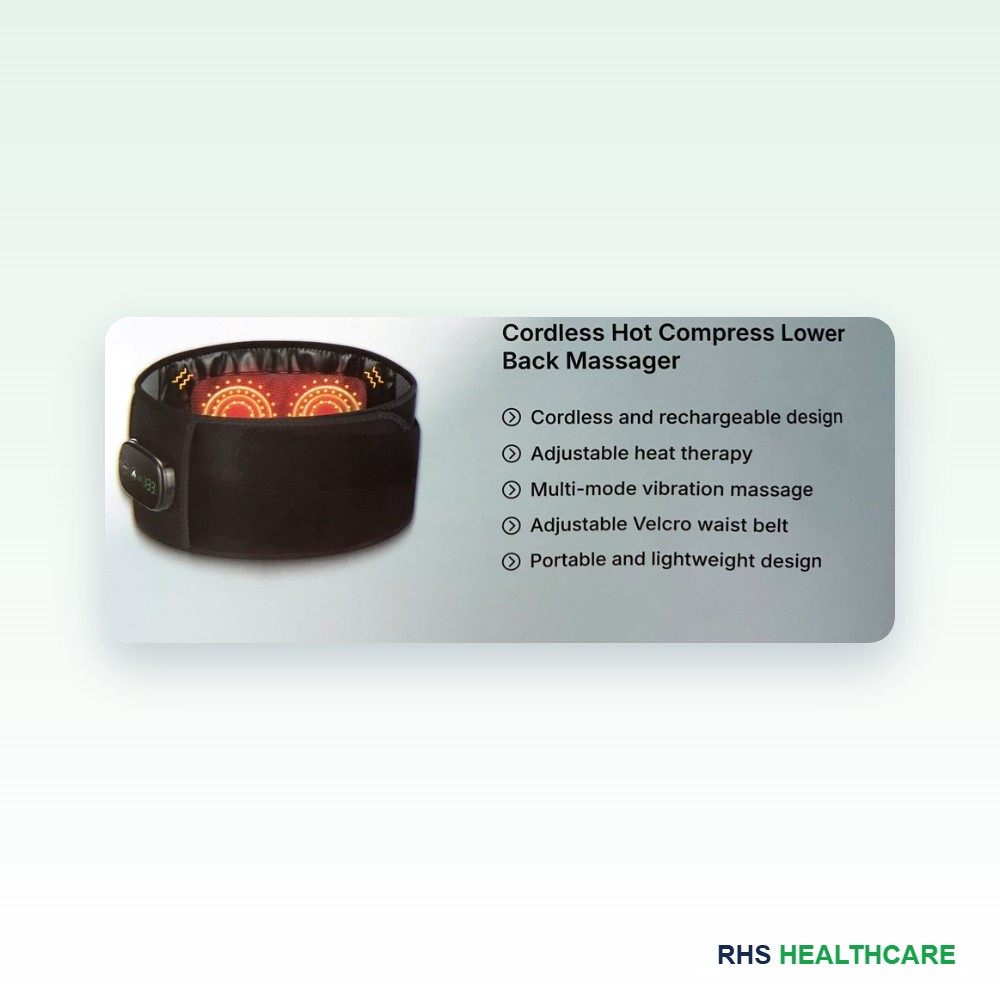 StitchGreen Cordless Hot Compress Lower Back Massager