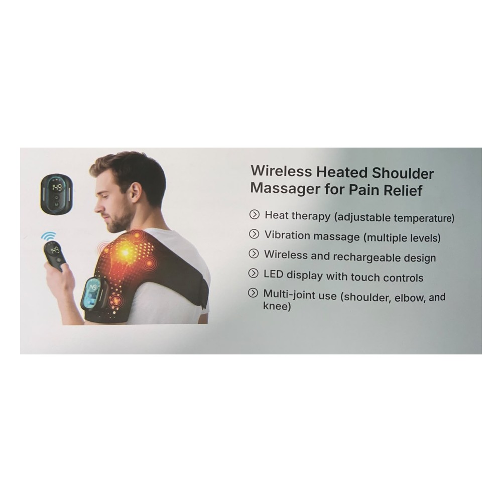StitchGreen Wireless Heated Shoulder Massager