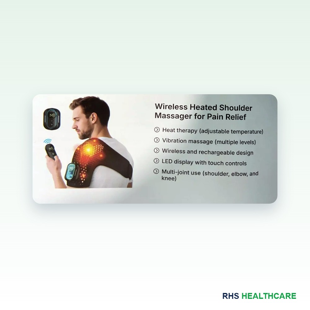 StitchGreen Wireless Heated Shoulder Massager