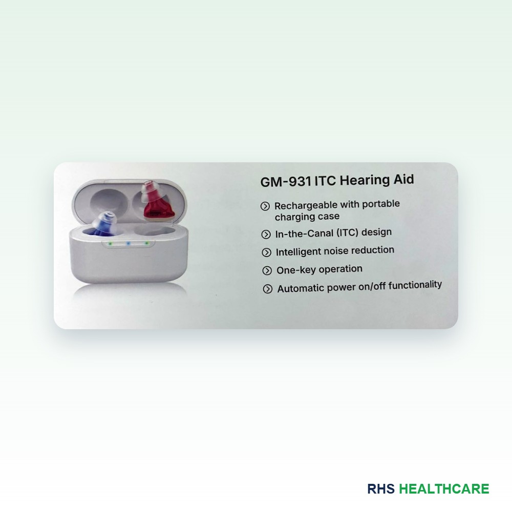 StitchGreen GM-931 ITC Hearing Aid