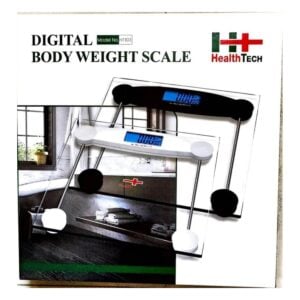 HealthTech HT103 Digital Body Weight Scale (Glass)
