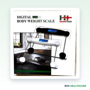 HealthTech HT103 Digital Body Weight Scale (Glass)